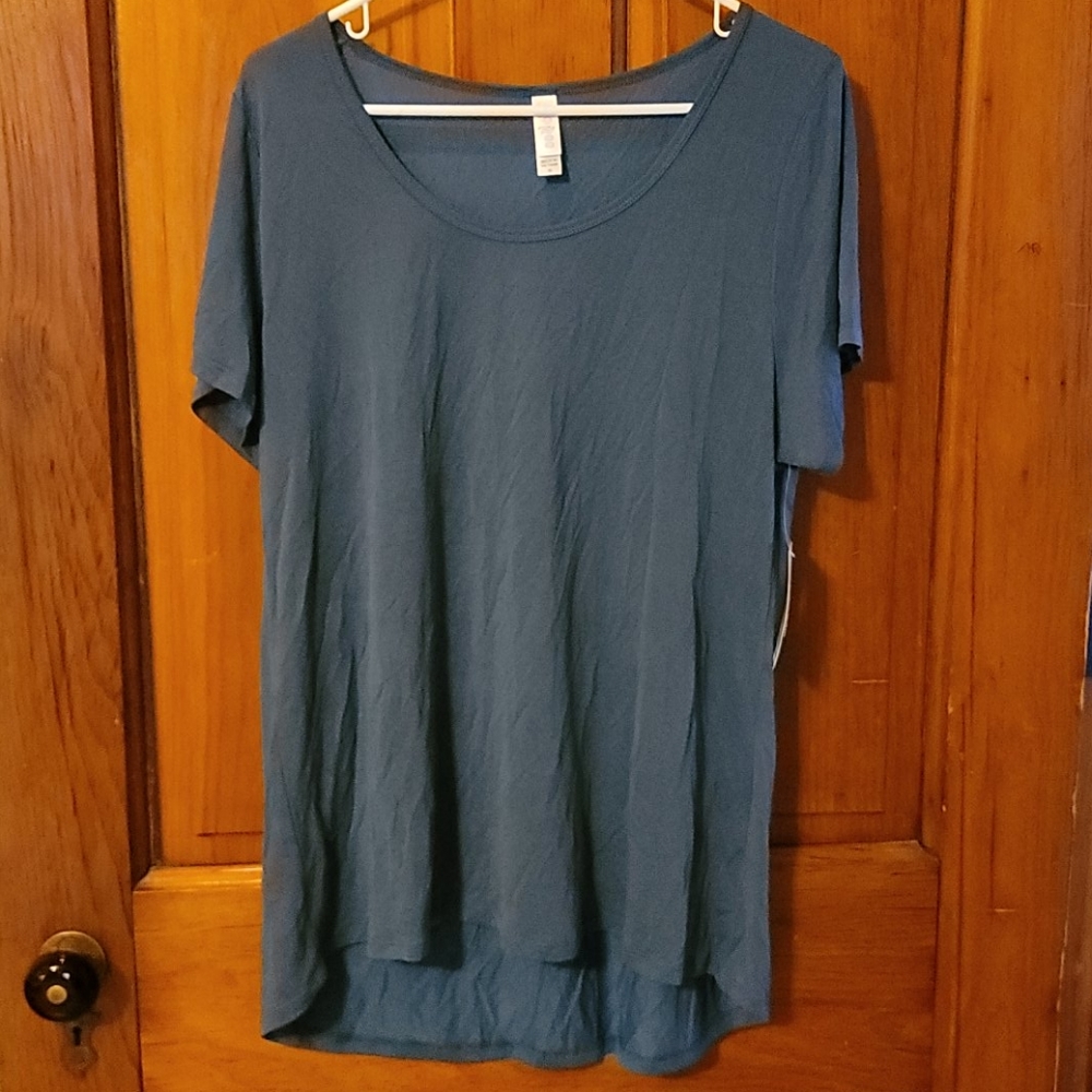 Dark teal Lularoe Classic T NWT